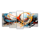 100x50cm Cuadros Abstractos Baratos De Canvas Bastidor Mader
