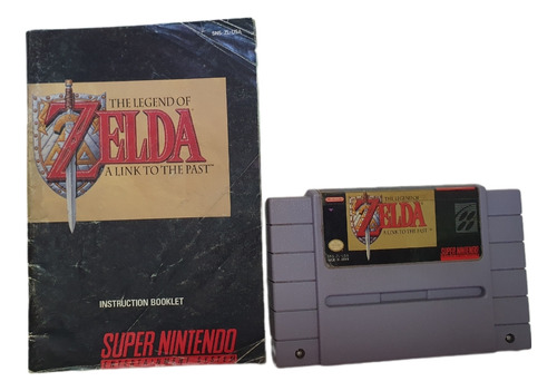 The Legend Of Zelda A Link To The Past Snes +manual Original
