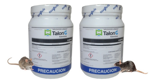 Talon G Rodenticida 1 Kg Brodifacoum Veneno Ratas Ratones 