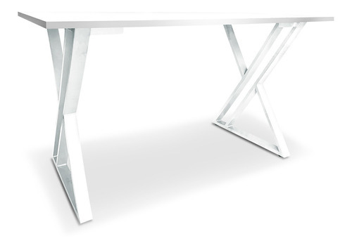 Mesa De Jantas Qatar Escritório 1,20m X 0,60m - Branco