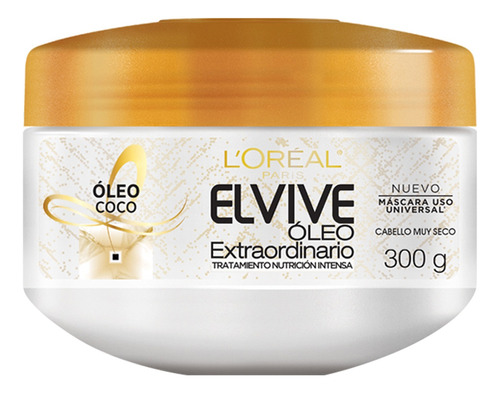 Baño De Crema Nutrición Óleo Extraordinario Elvive L'oréal