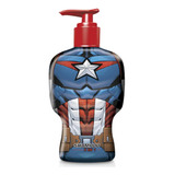 5 Shampoo Capitan America Avengers Algabo 2 En 1 350 M L