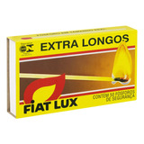 Fósforo De Segurança Extra Longo Fiat Lux 50 Unidades