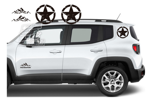 Calco Jeep Renegade Mountain + Star Laterales Kit