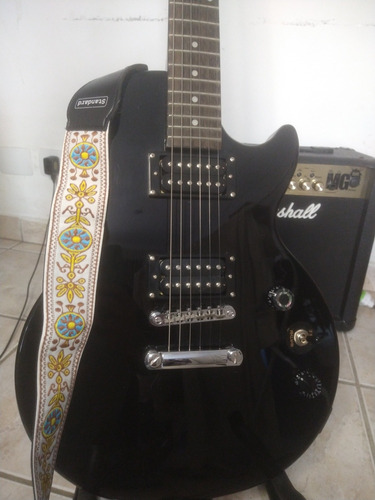 Guitarra EpiPhone Les Paul Special Ii Ebony Excelente Estado