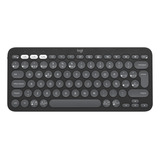 Teclado Bt Multidispositivo Logitech Pebble Keys 2 K380s, Bk