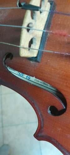 Violin Cremona Sv50 Con Preampli Activo Dos Bandas 