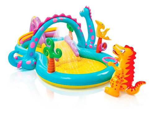 Playcenter Inflable Intex Dinoland 333 X 229 X 112 Cm