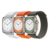 3 Correas Alpine Loop Para Apple Watch Band Series Ultra 7 6