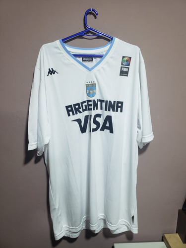 Sudadera Selección Argentina Basquet Kappa 4xl Xxxxl