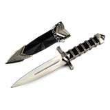 Km6002 440 Stainless Steel 11  Double Edged Dark Assassin Da