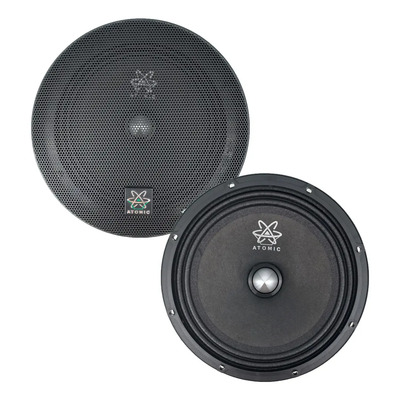 Par Medios Rangos 6.5 Pulgadas Atomic Audio Quantum65 400 W Color Negro | Meses sin interés