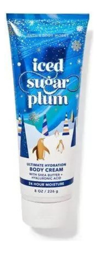 Hidratante Iced Sugar Plum 226g Bath And Body Works