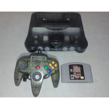 Vendo Nintendo 64 Smoke Black  Inc. Conker Bfd Preg. Disp.