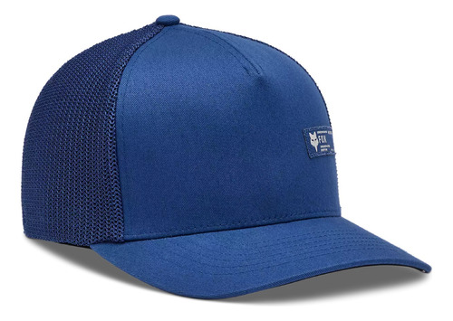 Gorra Fox Flexfit Bared Azul Marino Bmx Moto 