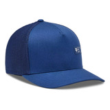 Gorra Fox Flexfit Bared Azul Marino Bmx Moto 