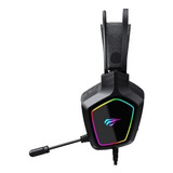 Diadema Gamer Havit H656d 3.55mm Rgb