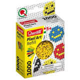 Quercetti Pixel Art - Recambio De 1000 Pinzas, Color Amarill