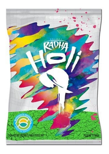 Polvos Holi X 1 - 9 Colores Bombay India 50 Gr We Colors