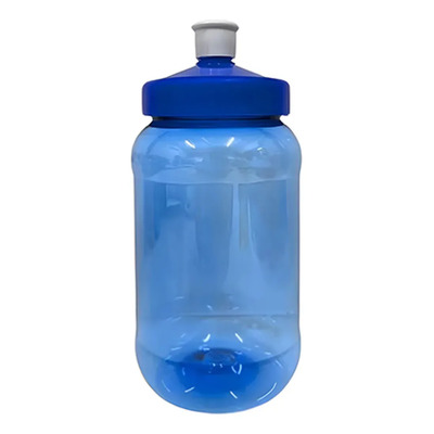 Cilindro Dulcero Jar Reusable Termo Neón Chupón 35 Pzs 500ml Azul Rey