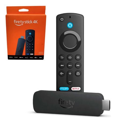 Amazon Fire Tv Stick 4k (2ag) Com Controle De Voz Alexa (3ag