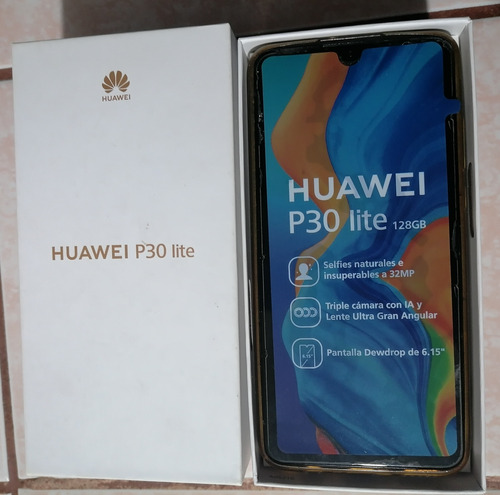 Huawei P30 Lite Dual Sim 128gb 4ram Liberado De Fabrica