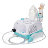 Inalador Nebulizador Compressor E Aspirador Inalakids Omron Cor Branco 110v/220v