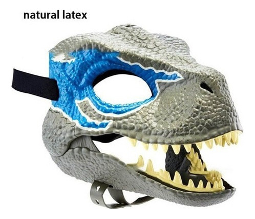 Scary Mask R Jurassic World Raptor Dinosaur Dino Fes