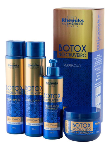 Kit Capilar Rhenuks - Botox No Chuveiro