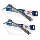 Par Palheta Limpador Parabrisa Original Bosch Aerofit Silico