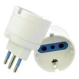 Adaptador Eléctrico Schuko 10a 250v 1500w Sec