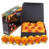 7 Esferas Del Dragon De 4cm Dragon Ball Z Caja Estuche