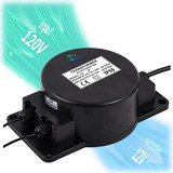 Roleadro Transformador De Luces Para Alberca Ip68 120w 12v