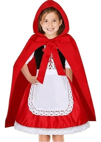 Disfraz De Caperucita Roja Para Niños Fiesta De Halloween