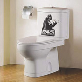 Adesivo Banheiro Vaso Sanitário Caixa Tampa Star Wars 2