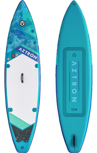 Aztron Stand Up Paddle | Sup Urono 11'6 Doble Cámara Color Turquesa