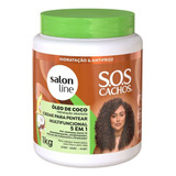 Creme Para Pentear Oleo De Coco Multifuncional 5 Em 1 Salon 