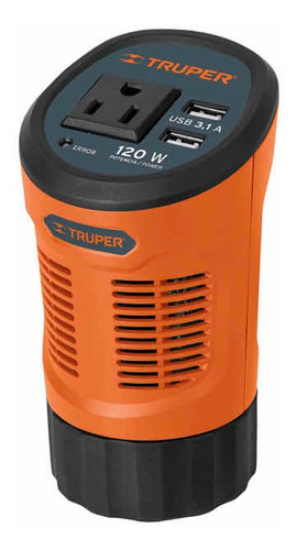 Inversor De Corriente Tipo Vaso 120 W Truper