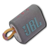 Parlante Portatil Jbl Go 3 Waterproof Grey Edition