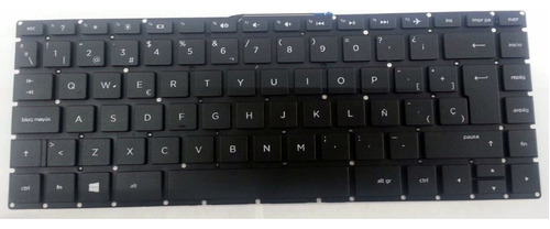 Teclado Español (sp) Compatible Con Hp 14-ac101la