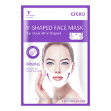 Máscara Facial M V Face Paste V Face Double Ear Life 3244