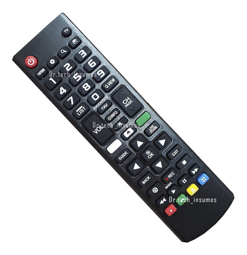 Control Remoto Para LG Led Smart Tv 3d - Botón Netflix