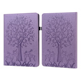 Capa Purple Tree & Deer Para Amazon Kindle Paperwhite 5 2021