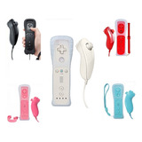 Control Remote Controller Y Nunchuk Para Wii Y Wii U 5 Color