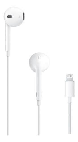 Auriculares Apple Earpods Con Conector Lightning - Blanco