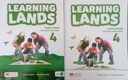 Lote X 2 Learning Lands 4 Pupils + Activity Book Macmillan
