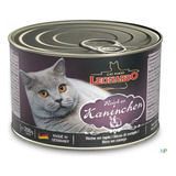 Alimento Leonardo Quality Selection Para Gato Adulto Sabor Conejo En Lata De 200g