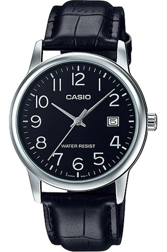 Reloj Casio Personalizado Grabado Mtpv002 Hombre Fechador  