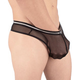 Paq De 3 Tangas Sexys, Transparentes De Colores Para Hombres