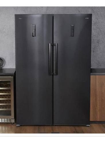 Refrigerador Fdv Prestige Chef Grafito Oscuro 355l
